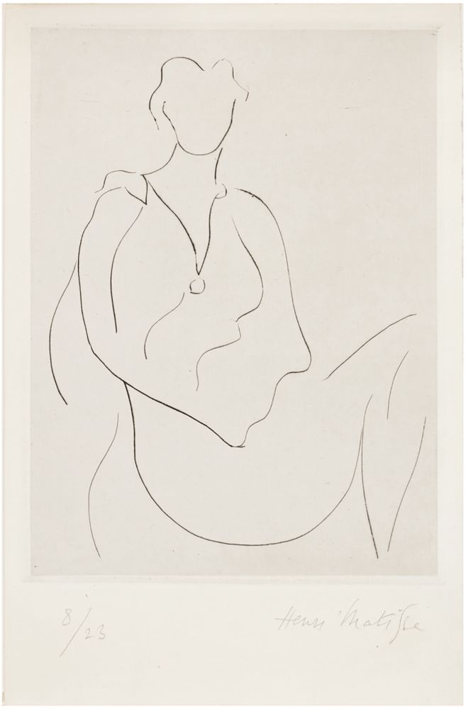 Illustriertes Buch Matisse - Tzara - Matisse. MIDIS GAGNÉS : EXEMPLAIRE DE TÊTE, AVEC L'EAU-FORTE ORIGINALE SIGNÉE DE MATISSE (1938)