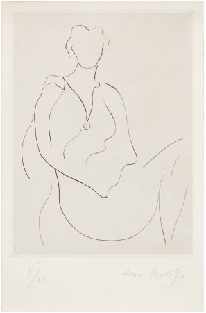 Illustriertes Buch Matisse - Tzara - Matisse. MIDIS GAGNÉS : EXEMPLAIRE DE TÊTE, AVEC L'EAU-FORTE ORIGINALE SIGNÉE DE MATISSE (1938)