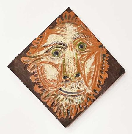 Keramik Picasso - Tête de lion
