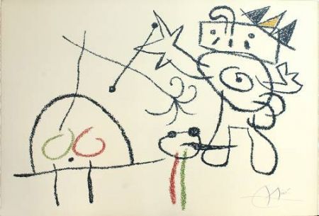 Lithographie Miró - Ubu aux Baleares, 17