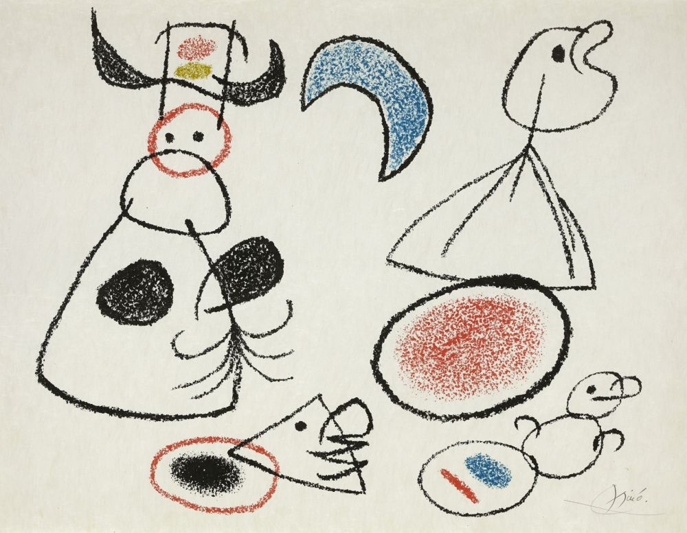 Illustriertes Buch Miró - UBU AUX BALÉARES. 19 lithographies originales signées (1971)