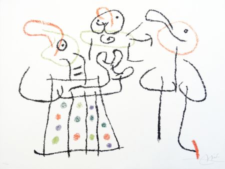 Lithographie Miró - Ubu aux baléares 7