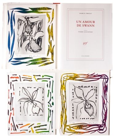 Illustriertes Buch Alechinsky - Un amour de Swann
