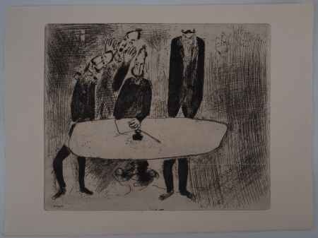 Stich Chagall - Une réunion de crise (Le conciliabule des fonctionnaires)