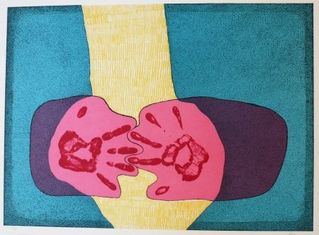 Lithographie Serrano - Unidad de manos