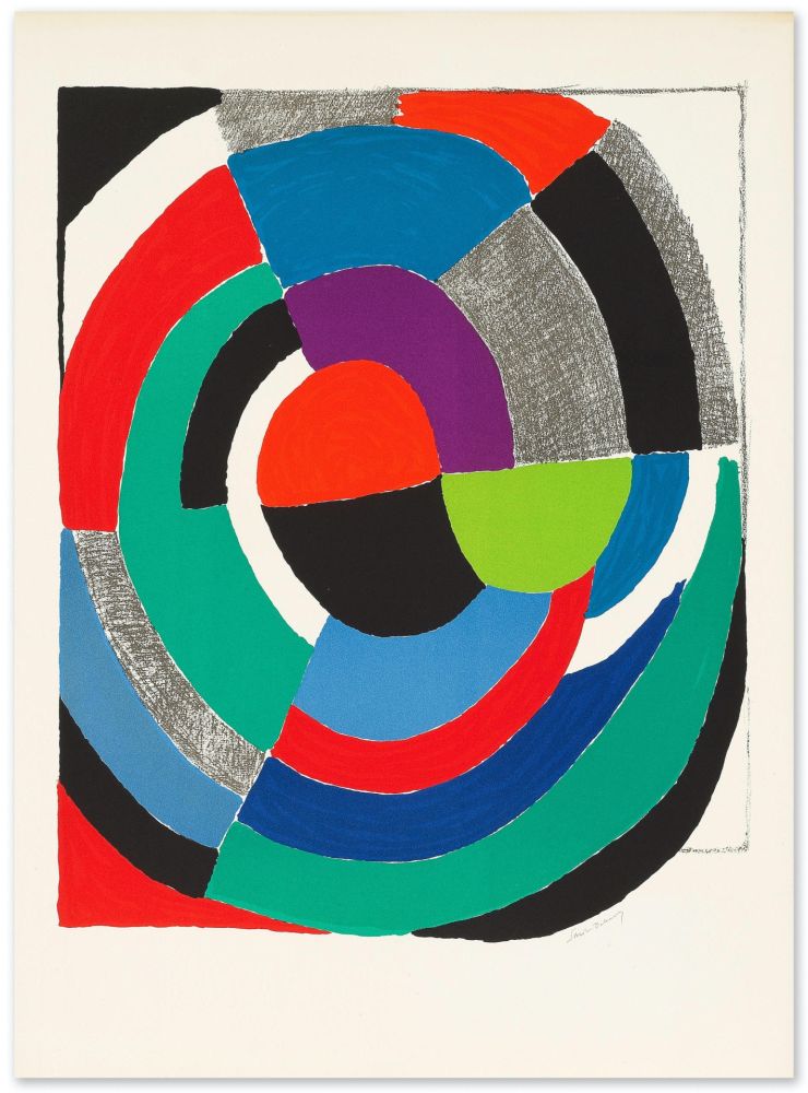 Lithographie Delaunay - Untitled