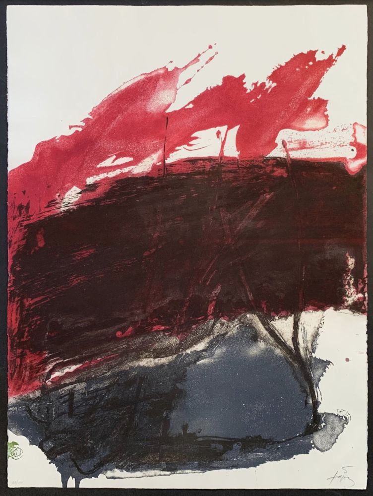 Radierung Und Aquatinta Tàpies - Untitled