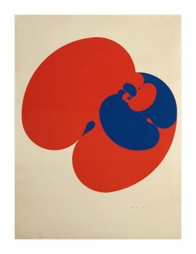 Lithographie Agam - Untitled