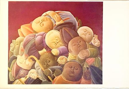 Lithographie Botero - Untitled