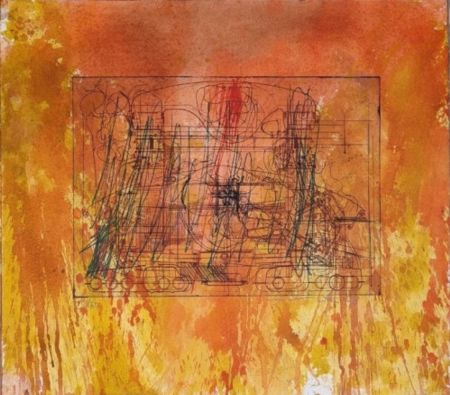 Lithographie Nitsch - Untitled