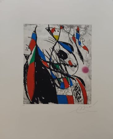 Radierung Und Aquatinta Miró - Untitled