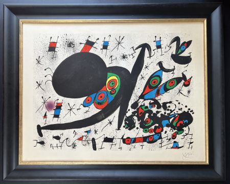 Lithographie Miró - Untitled 
