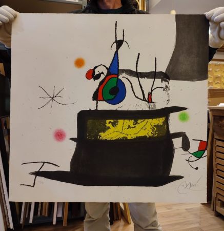 Radierung Und Aquatinta Miró - Untitled