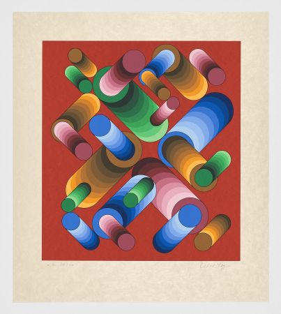 Lithographie Vasarely - Untitled