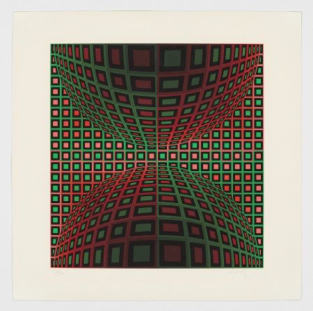 Siebdruck Vasarely - Untitled