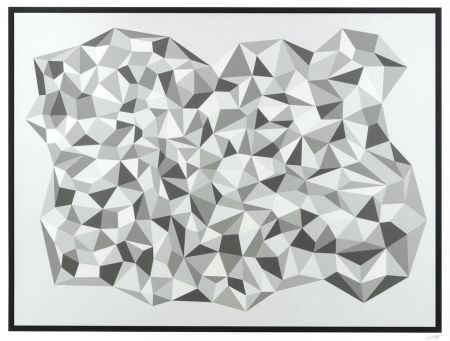 Siebdruck Lewitt - Untitled