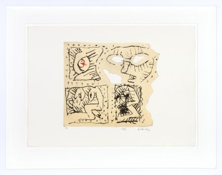 Aquatinta Alechinsky - Untitled