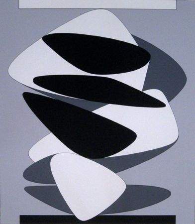 Siebdruck Vasarely - Untitled