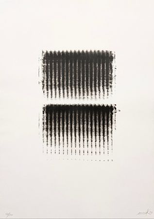 Siebdruck Mack - Untitled - Struktur