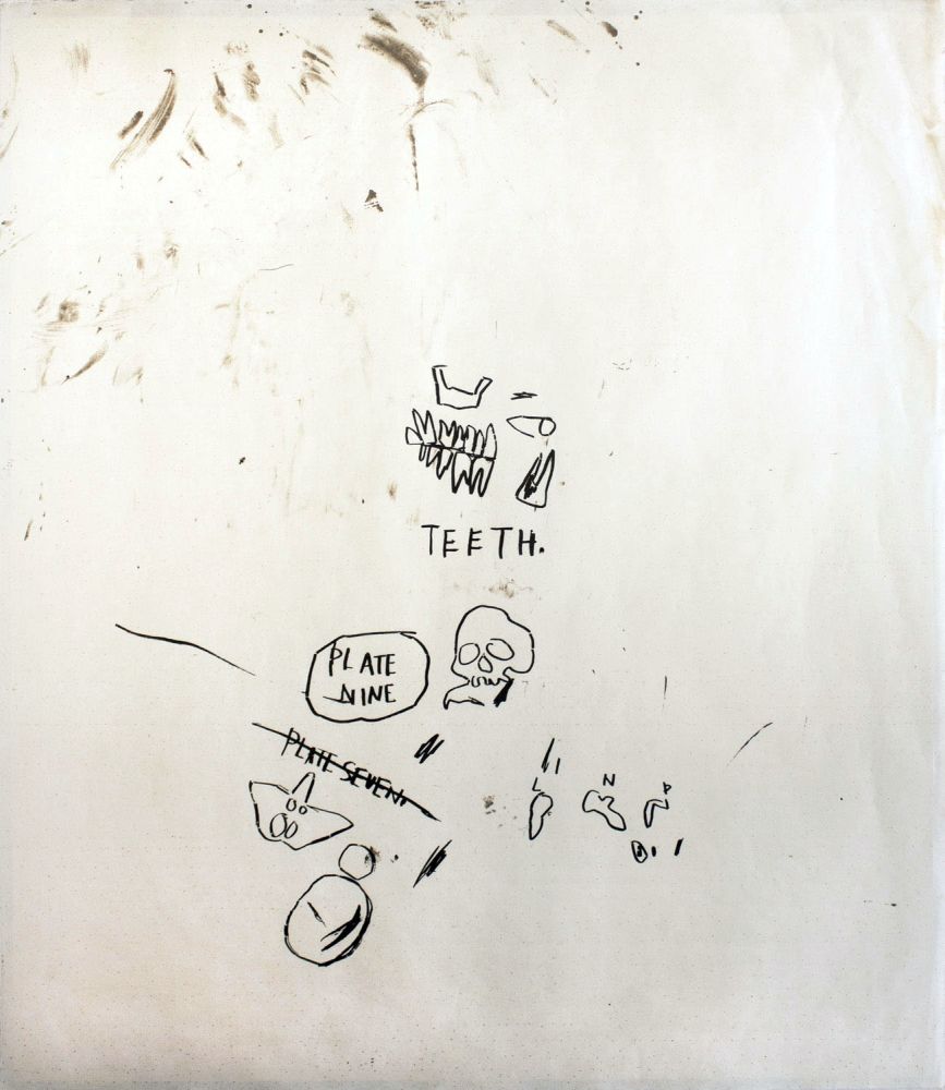 Siebdruck Basquiat - Untitled 3 (from Leonardo)
