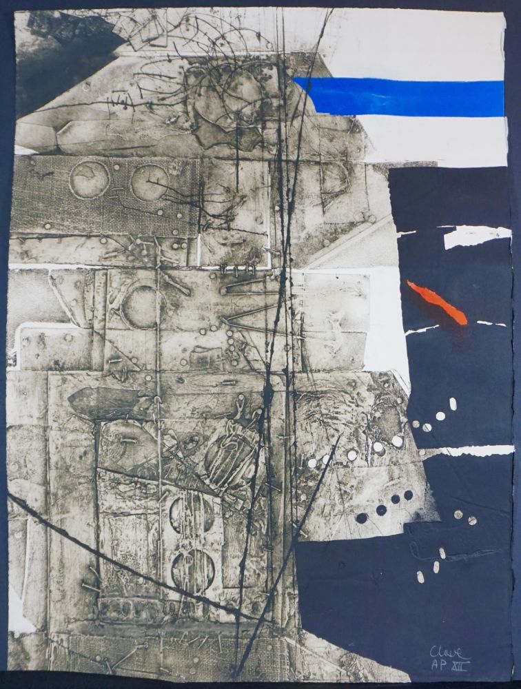 Carborundum Clavé - Untitled (5)