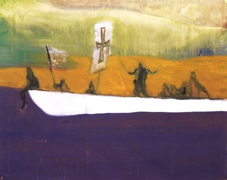 Aquatinta Doig - Untitled (Canoe)