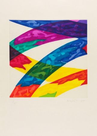 Stich Dorazio - Untitled (Chromatic Ribbons)