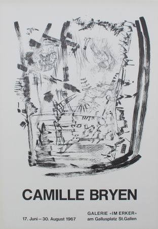 Lithographie Bryen - Untitled (Exhibition poster)
