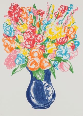 Siebdruck Koons - Untitled (Flowers)