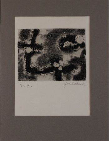 Radierung Dobashi - Untitled from 'Avanguardia internazionale', vol. 4
