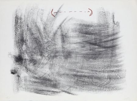 Lithographie Tàpies - Untitled from St. Gallen