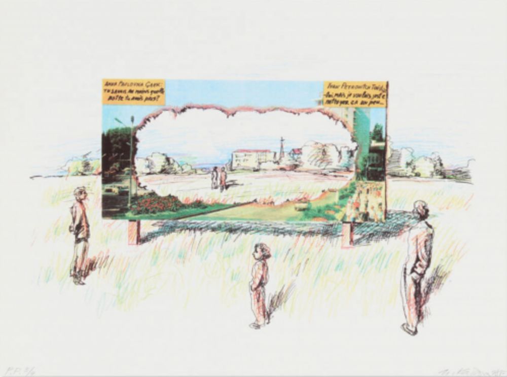 Siebdruck Kabakov - Untitled (From The Edge of Awareness)