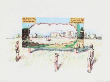 Siebdruck Kabakov - Untitled (From The Edge of Awareness)