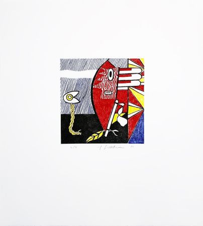Stich Lichtenstein - Untitled I