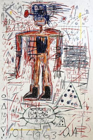 Siebdruck Basquiat - Untitled II from The Figure Portfolio
