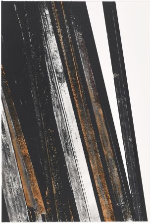 Siebdruck Venet - Untitled II (Lignes droites)