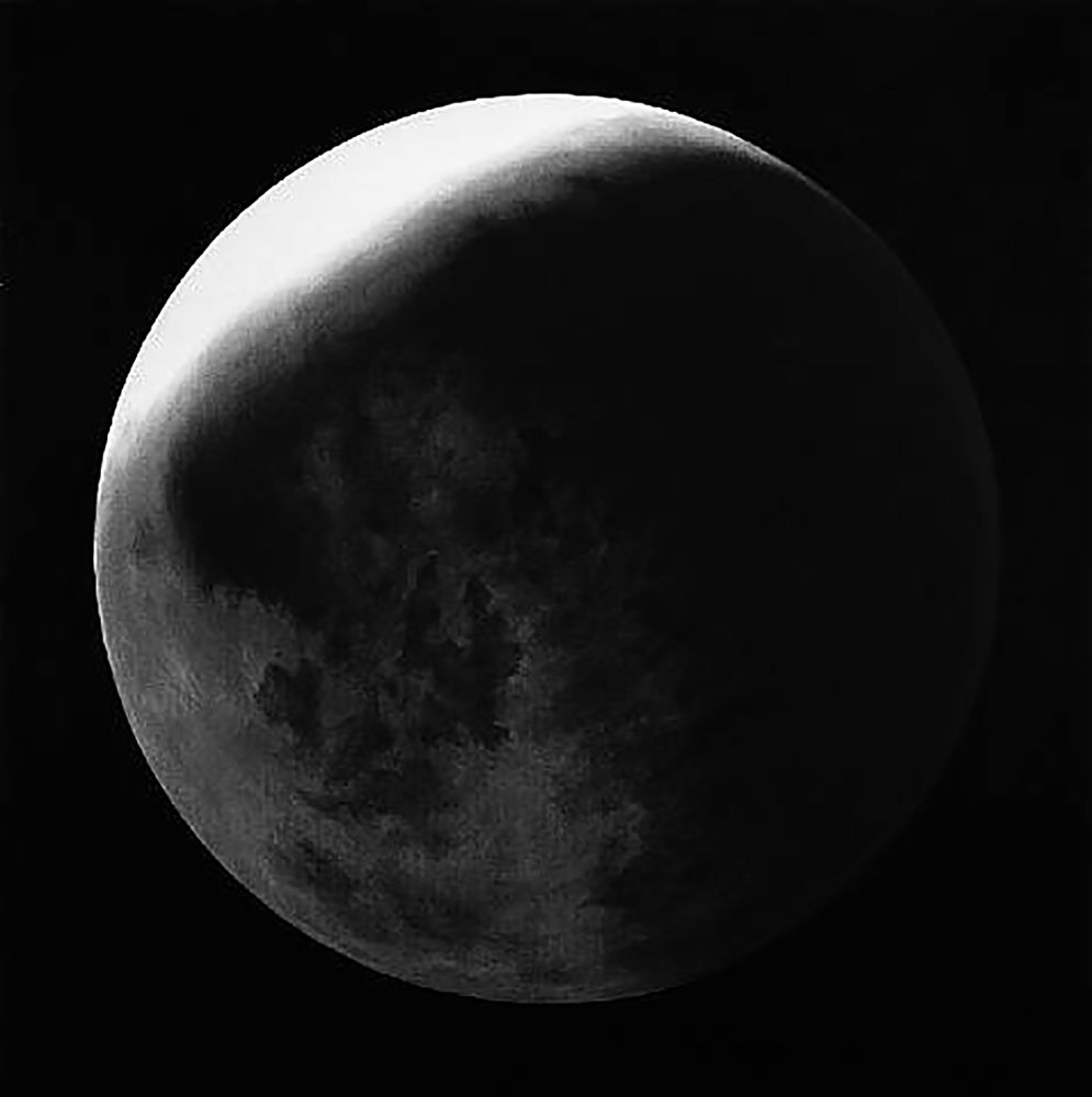 Siebdruck Longo - Untitled (Moon in Shadow)