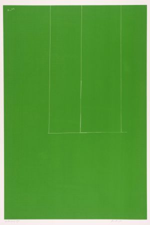 Siebdruck Motherwell - Untitled/Green