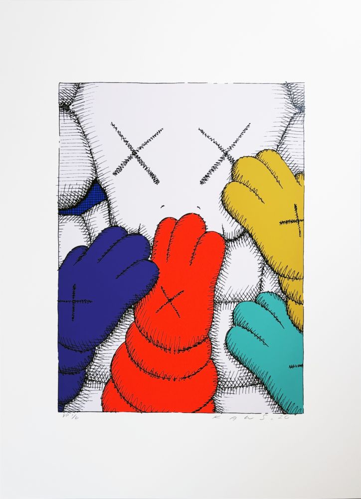 Siebdruck Kaws - Urge (5)