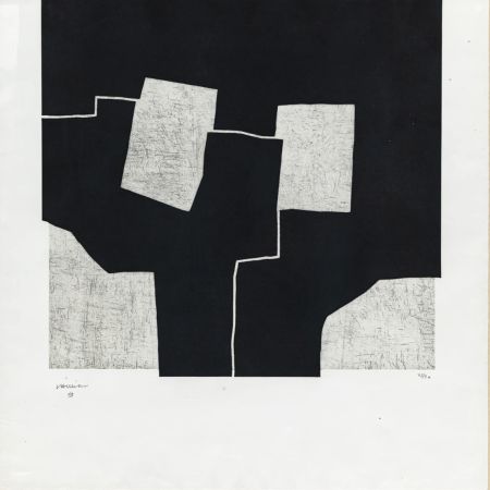 Radierung Und Aquatinta Chillida - Urrutiko