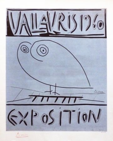Linolschnitt Picasso - Vallauris 1960