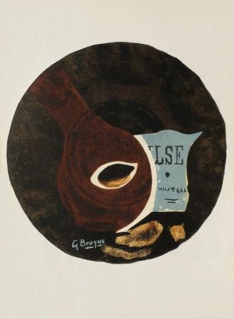 Lithographie Braque - Valse