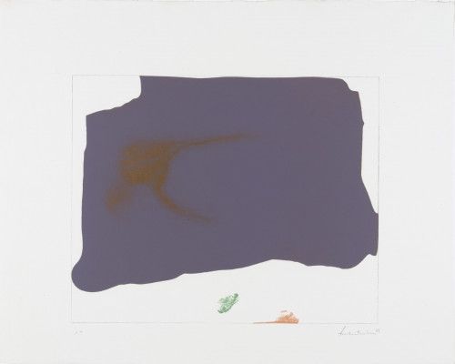 Lithographie Frankenthaler - Variation II on Mauve Corner