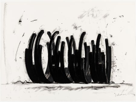 Siebdruck Venet - Variations on the Arc 03