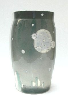 Keramik Folon - Vase - Buildings