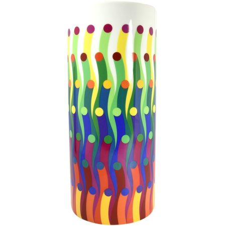 Keramik Le Parc - Vase surface colorée
