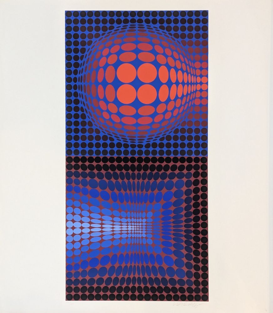 Siebdruck Vasarely - Vega Pauk 