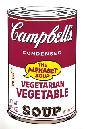 Siebdruck Warhol - Vegetarian Vegetable, II.56 from Campbell's Soup II