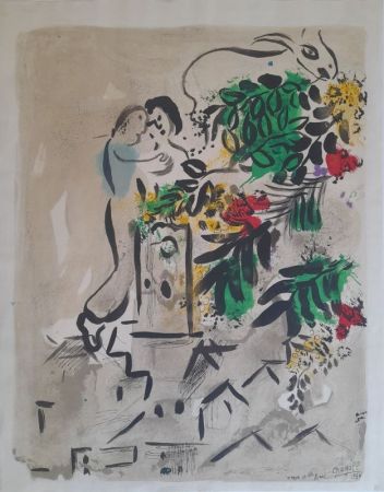 Lithographie Chagall - Vence 