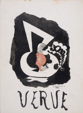 Lithographie Braque - Verve, 1952